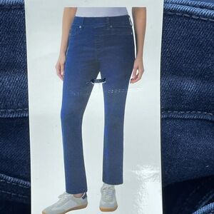 32 Degrees Women's XL Straight Jeans Blue Cotton Blend H0122